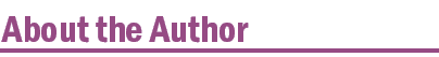 About the Author